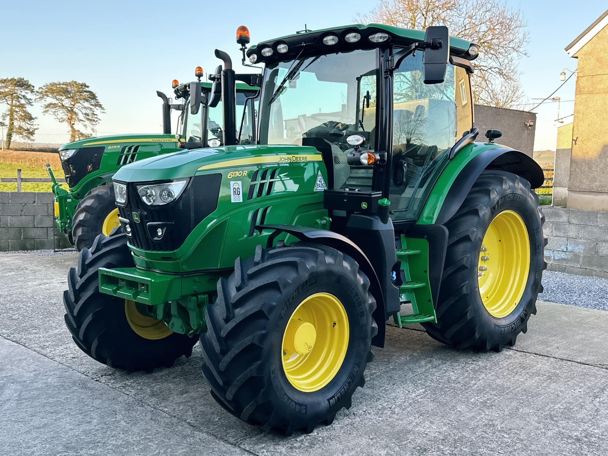 130 Multifunctional Tractor With AC and Cabin 4X4 Johnn-Deere 6130R Tractor Model for Sale - Image 4