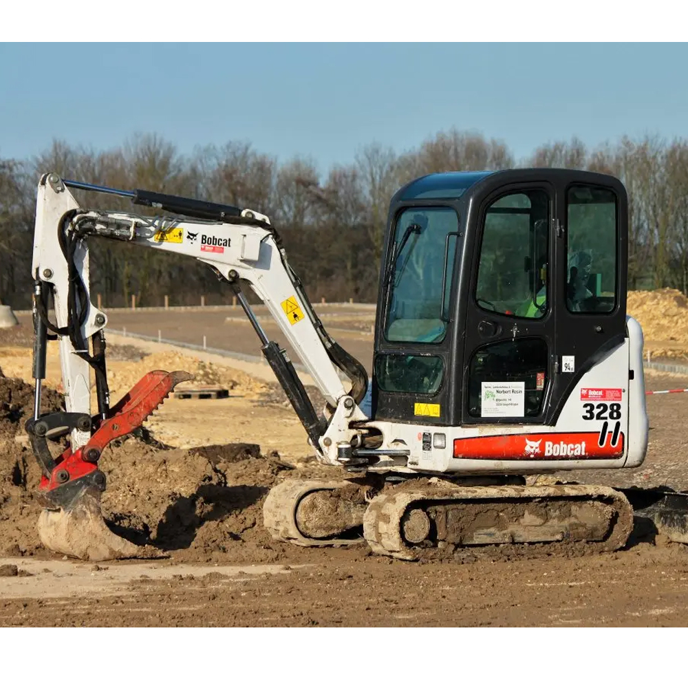 Good Price of Used 331G Mini 3.5 Ton Excavator bobcat With Thumb Ready to Work 2012 Year - Image 6