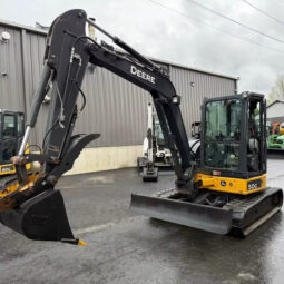 Used 2023 John Deere 50G Mini Excavator 38 Ton Engine Pump Motor Gearbox Gear Bearing 1.7m Bucket Capacity