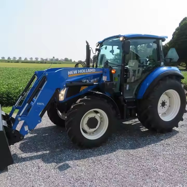 Used Agricultural 4x4 4WD Wheel Tractor 30HP 3 Ton Engine Gearbox Pump Bearing Components High Quality Mini Farm SNH554